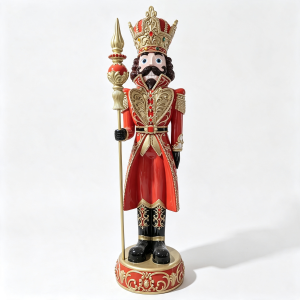 Fiberglass Giant Nutcracker King Statue For Christmas Decor